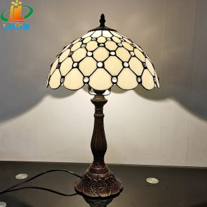 12 inch minimalist bead table lamp
