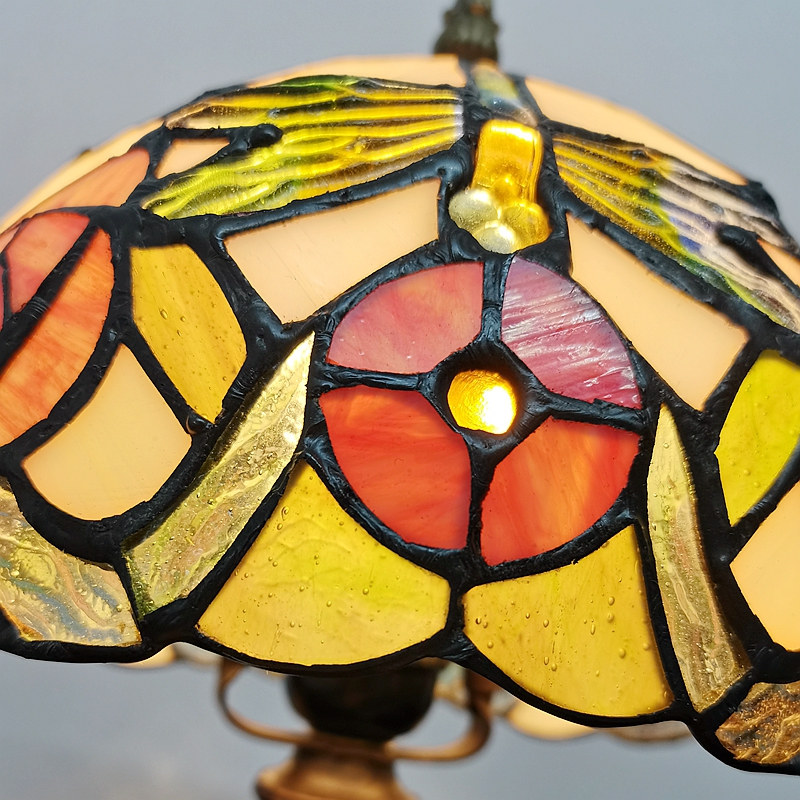 IMG_20211117_201141_副本 20CM glass dragonfly desk lamp - 图片 3