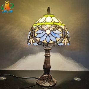 20CM heart-shaped Baroque desk lamp