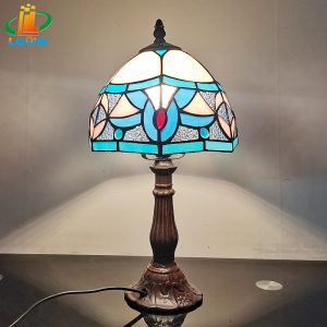 20CM hot bending Mediterranean table lamp