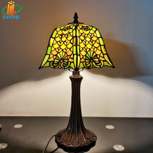 12 inch European style hexagonal desk lamp