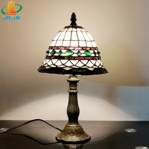 20CM green bead desk lamp