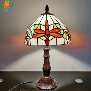 20CM Red Dragonfly Desk Lamp