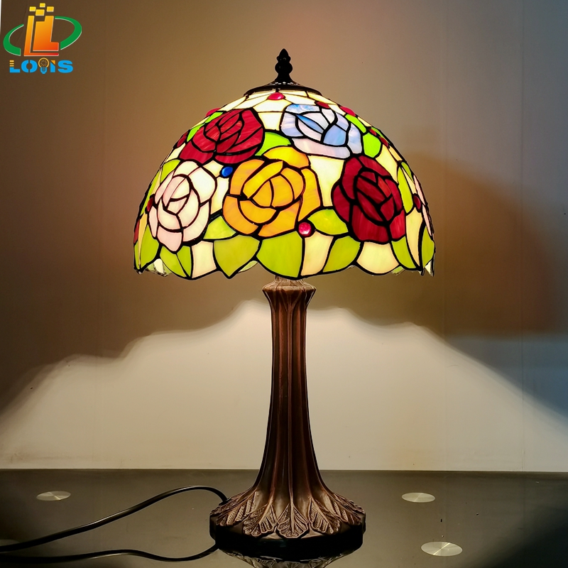 IMG_20220927_180704_副本 12 inch tri color rose desk lamp - 图片 3
