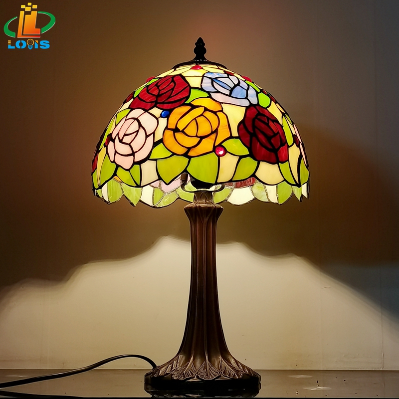 IMG_20220927_180727_副本 12 inch tri color rose desk lamp - 图片 4