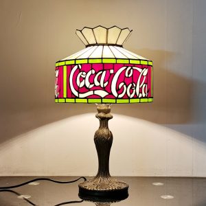 12 inch Coca Cola table lamp