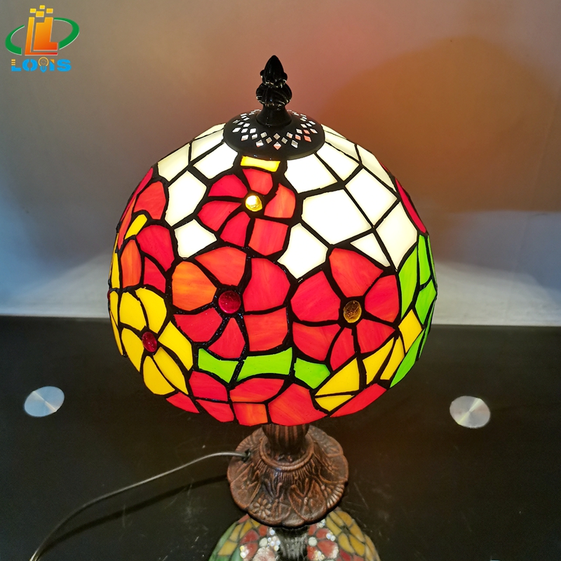 IMG_20221021_101929_副本 20CM Little Red Flower Desk Lamp - 图片 3