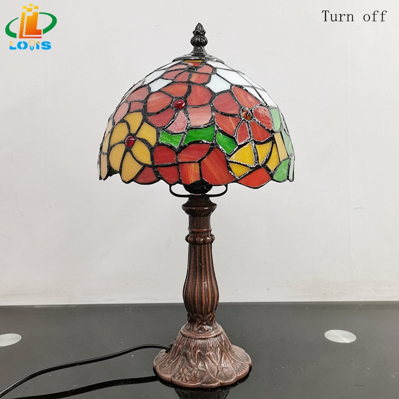 IMG_20221021_102116_副本 20CM Little Red Flower Desk Lamp - 图片 5