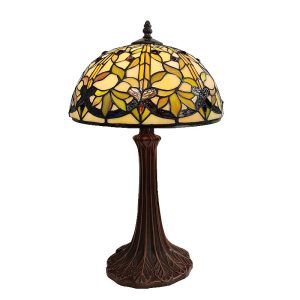 12 inch floral table lamp - Image 5