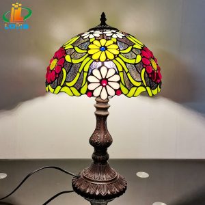 12 inch chrysanthemum table lamp