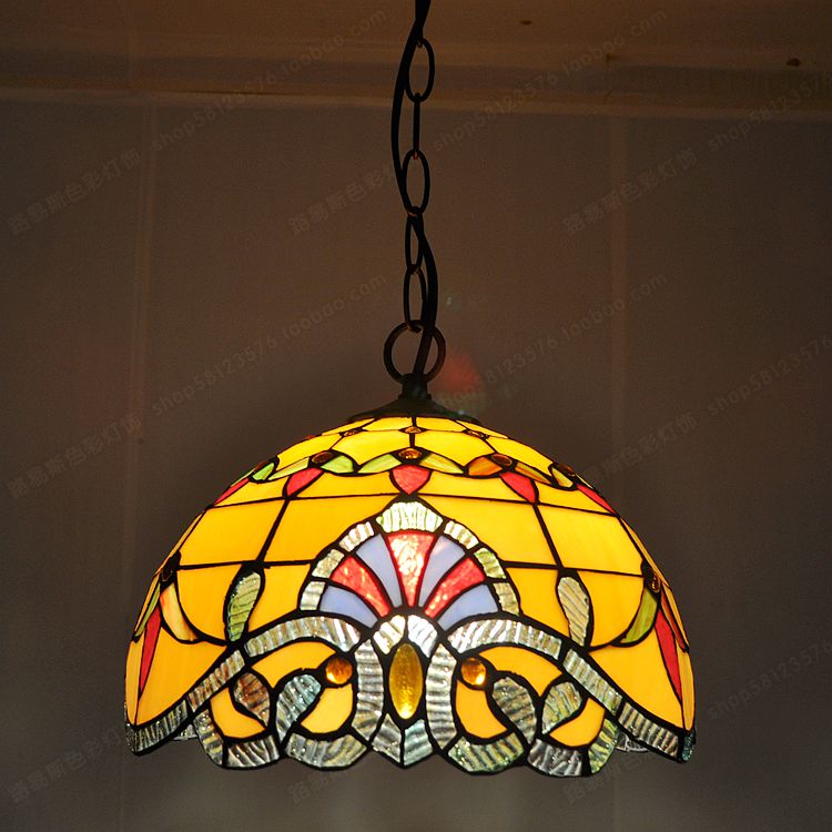 30cm hot bent glass pendant tiffany lighting (复制) 30cm hot bent glass pendant tiffany lighting (复制)