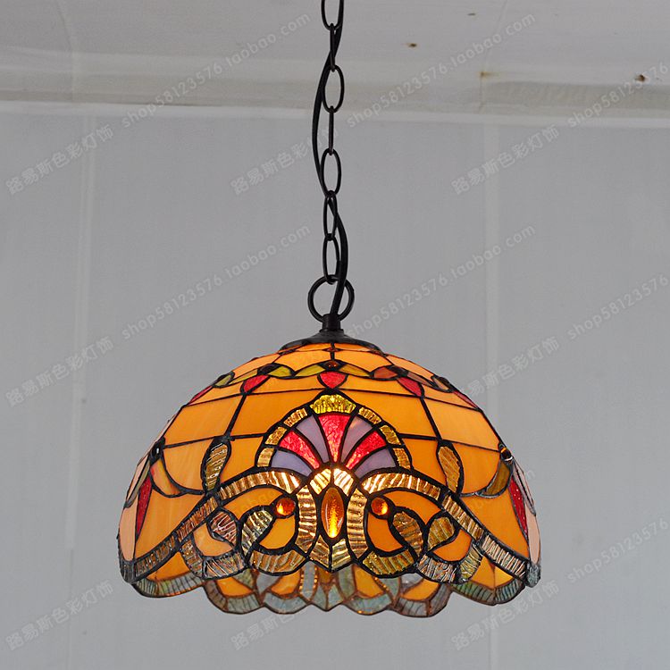 30cm hot bent glass pendant tiffany lighting (复制) 30cm hot bent glass pendant tiffany lighting (复制)