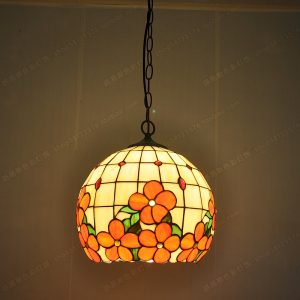 30cm phoenix tail pendant tiffany lighting (复制)