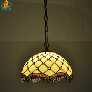 30cm round ball flower pendant tiffany lighting (复制)