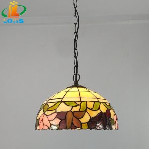 25cm maple leaf pendant tiffany lighting (复制)