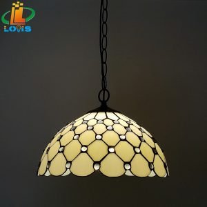 30cm dragonfly flower pendant tiffany lighting (复制)