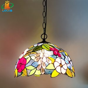 30cm watermelon peel pendant tiffany lighting (复制)