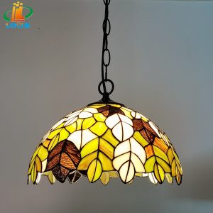 30cm two tone rose pendant tiffany lighting (复制)