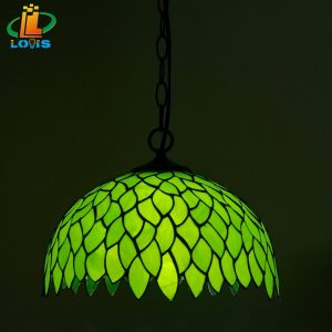 30cm maple leaf pendant tiffany lighting (复制)